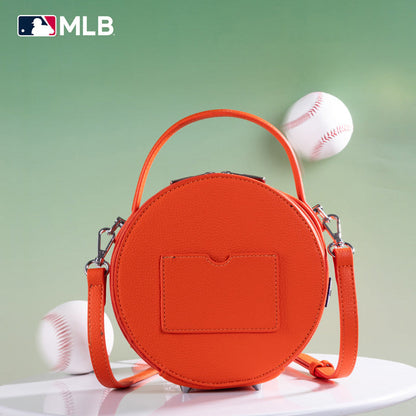 MLB Houston Astros Leather Circle Crossbody Bag