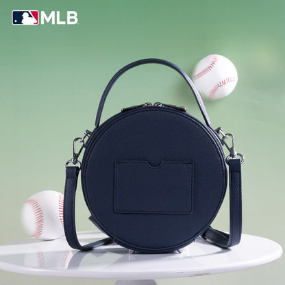 MLB Houston Astros Leather Circle Crossbody Bag