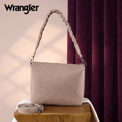 Wrangler Braided Detail Crossbody Bag