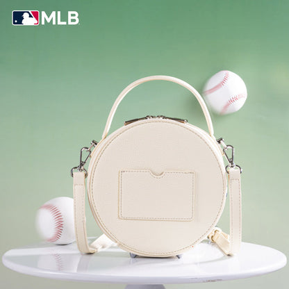 MLB Chicago White Sox Leather Circle Crossbody Bag