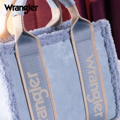 Wrangler Sherpa Trim Crossbody Bag