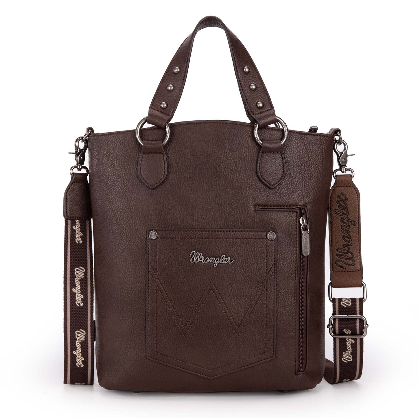 2024 New Wrangler Whipstitch detail Tote/Crossbody Bag