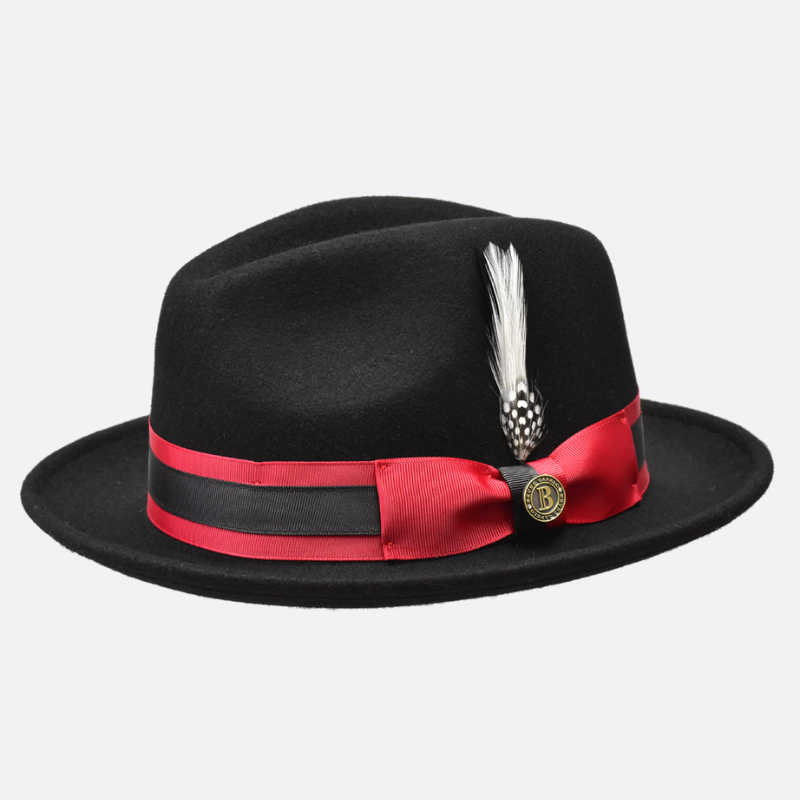 Heritage Classic Fedora Crushable 2-Tone Fedora Hat