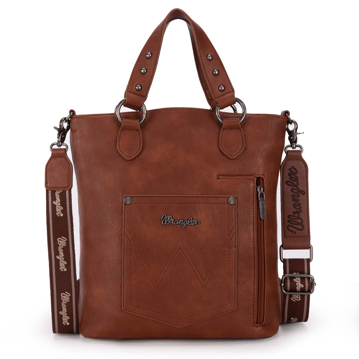 2024 New Wrangler Whipstitch detail Tote/Crossbody Bag