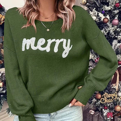 Merry Christmas Knit Sweater