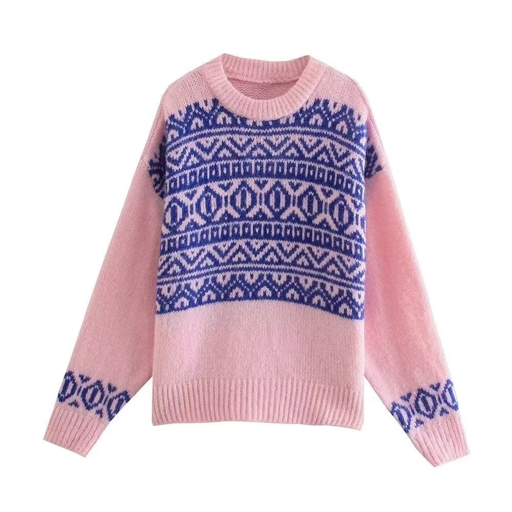 Imogen Fair Isle Knit Sweater