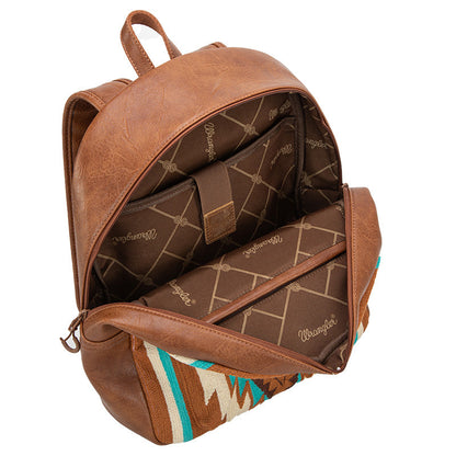 Wrangler Aztec Knitted Backpack