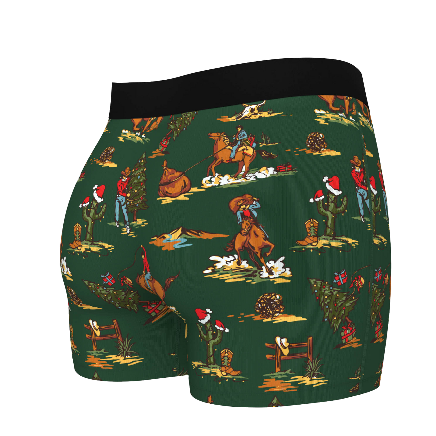 The Cowboy Christmas | Holiday Western Women__ Boxers