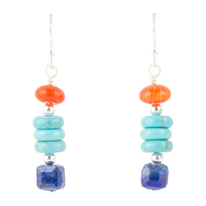 Southwest Mix Drop Earrings