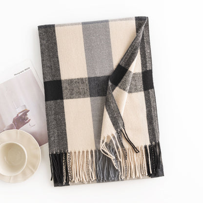 Fashion Plaid Warm Soft Scarf