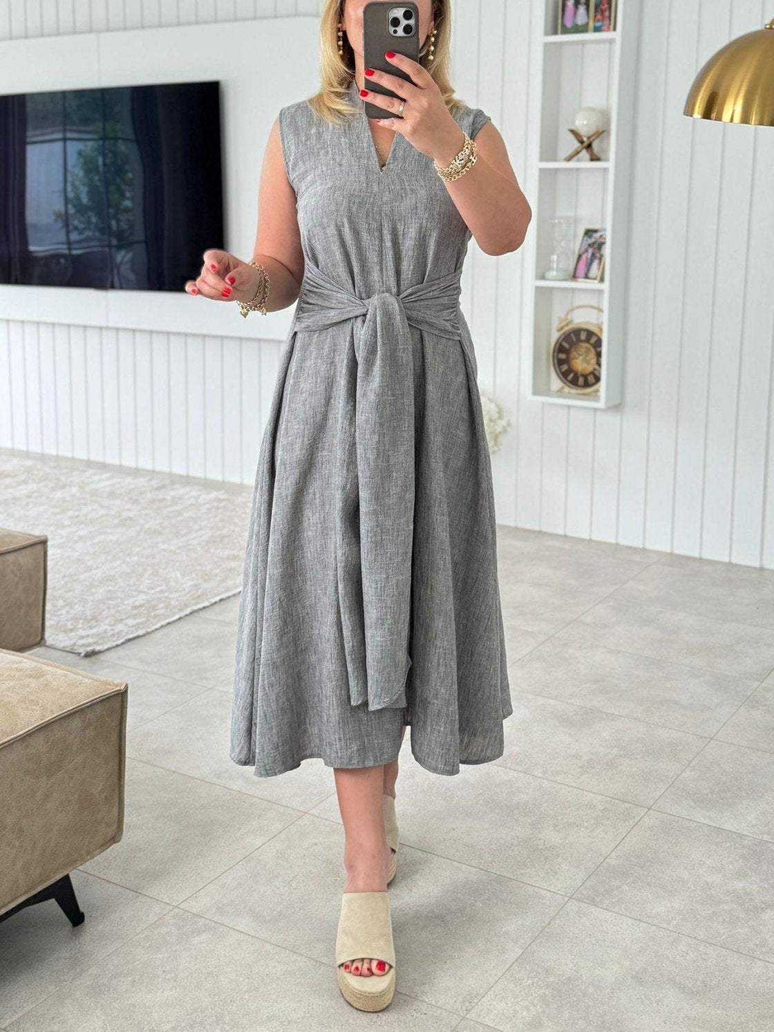 Women's Casual Sleeveless Dress