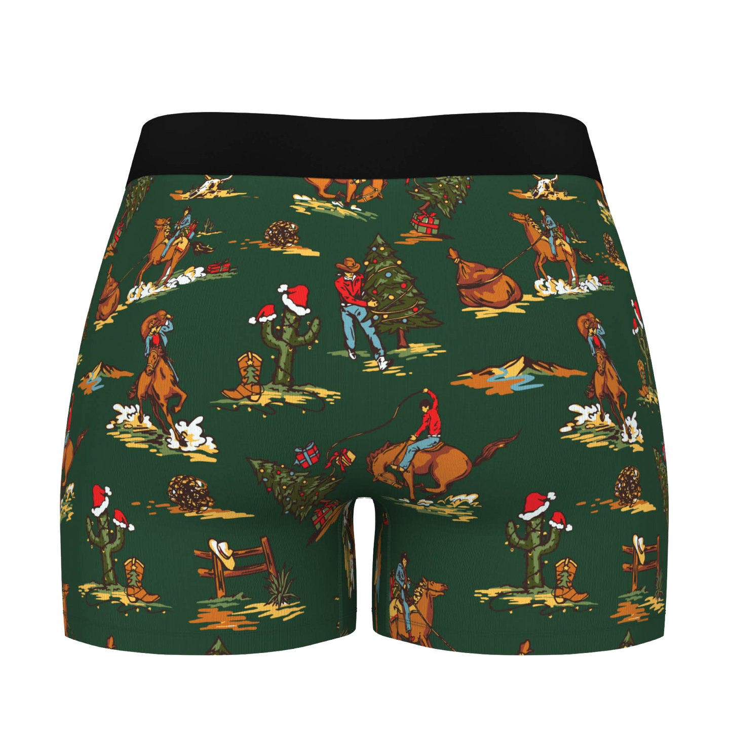 The Cowboy Christmas | Holiday Western Women__ Boxers