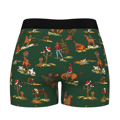 The Cowboy Christmas | Holiday Western Women__ Boxers