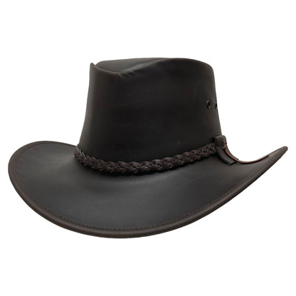 Bushman - Mens Outback Leather Hat