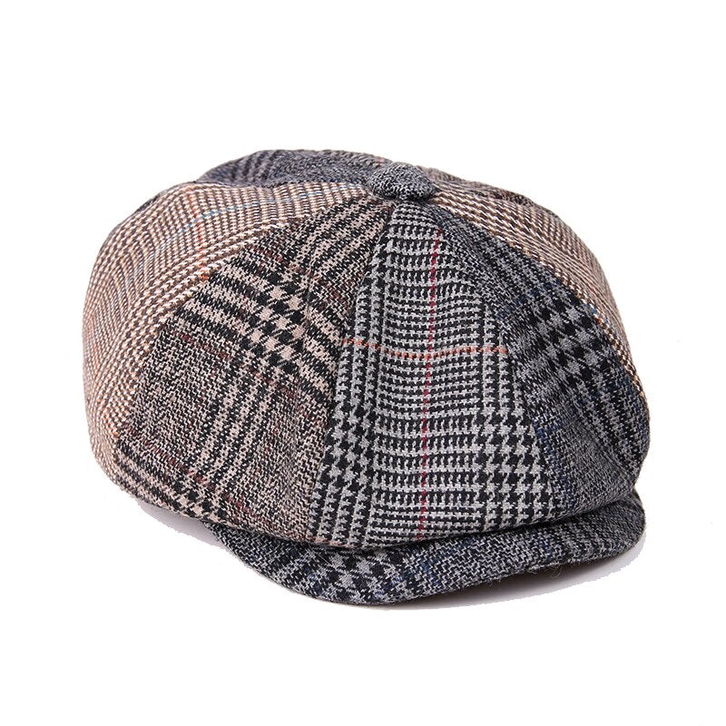 "Kolding" Newsboy Wool Cap