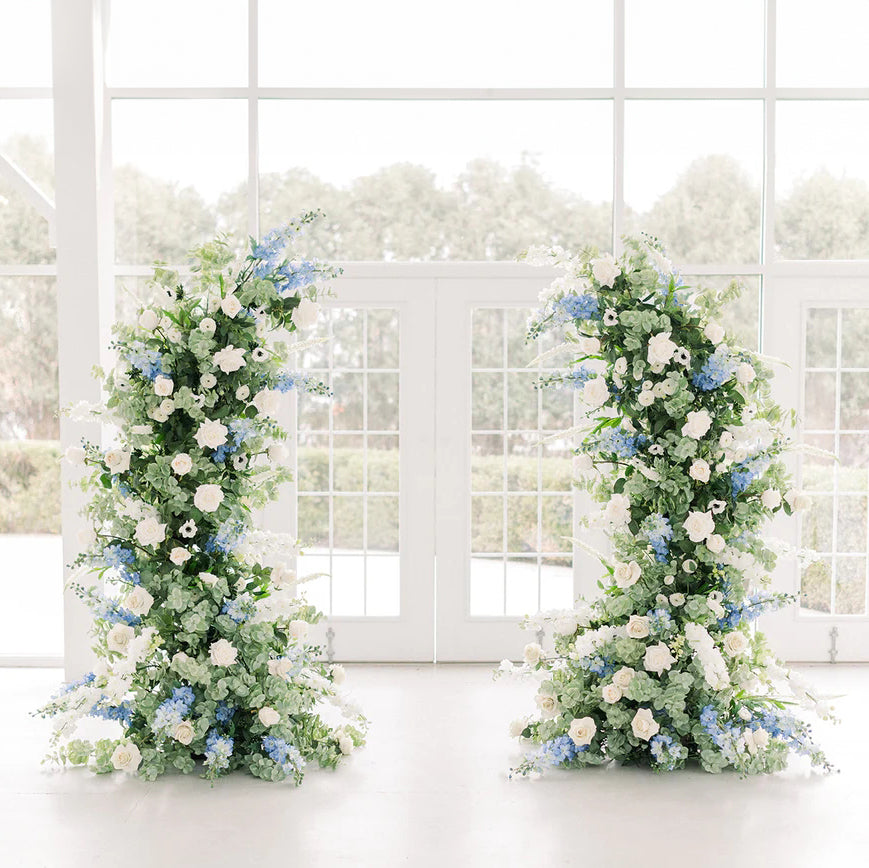 New Wedding Party Background Floral Arch Decoration