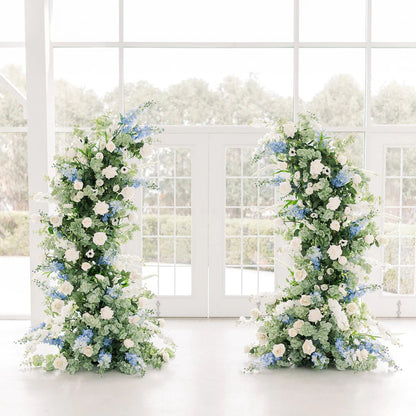 New Wedding Party Background Floral Arch Decoration