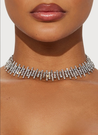 Full Rhinestone Necklace