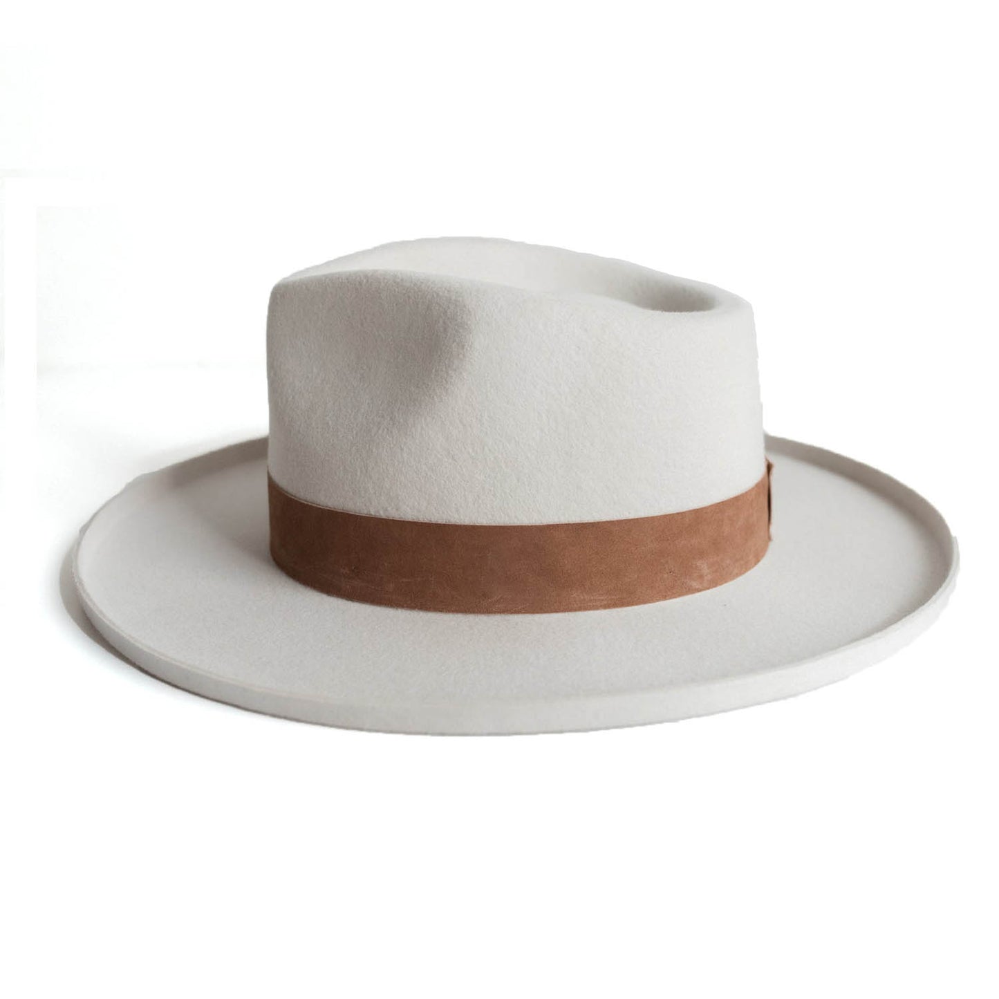 ECHO PARK FEDORA HAT C IVORY