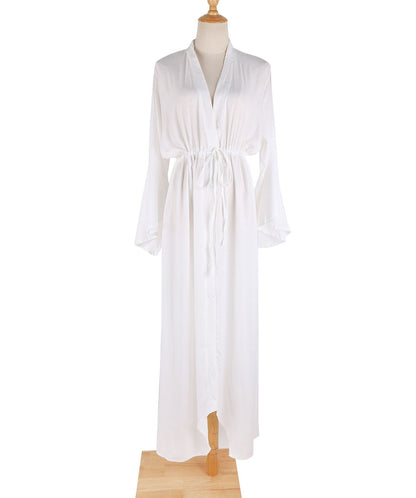 Long Robe Dress Swimwear Maxi Cover up