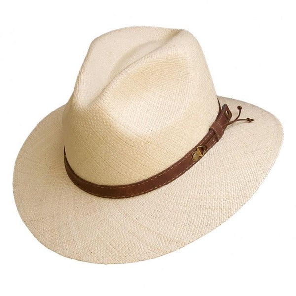 Can be rolls up for packing-Loreto Ecuador Straw Panama Hat -  Paja Toquilla [Fast shipping and box packing]