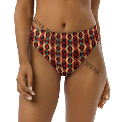 Ready To Ship Yeehaw Rustic Aztec Bikini Bottom Size XL