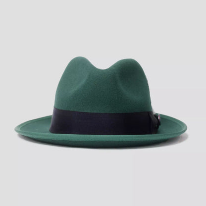 Tienda Bikary Fedora – emerald[Fast shipping and box packing]