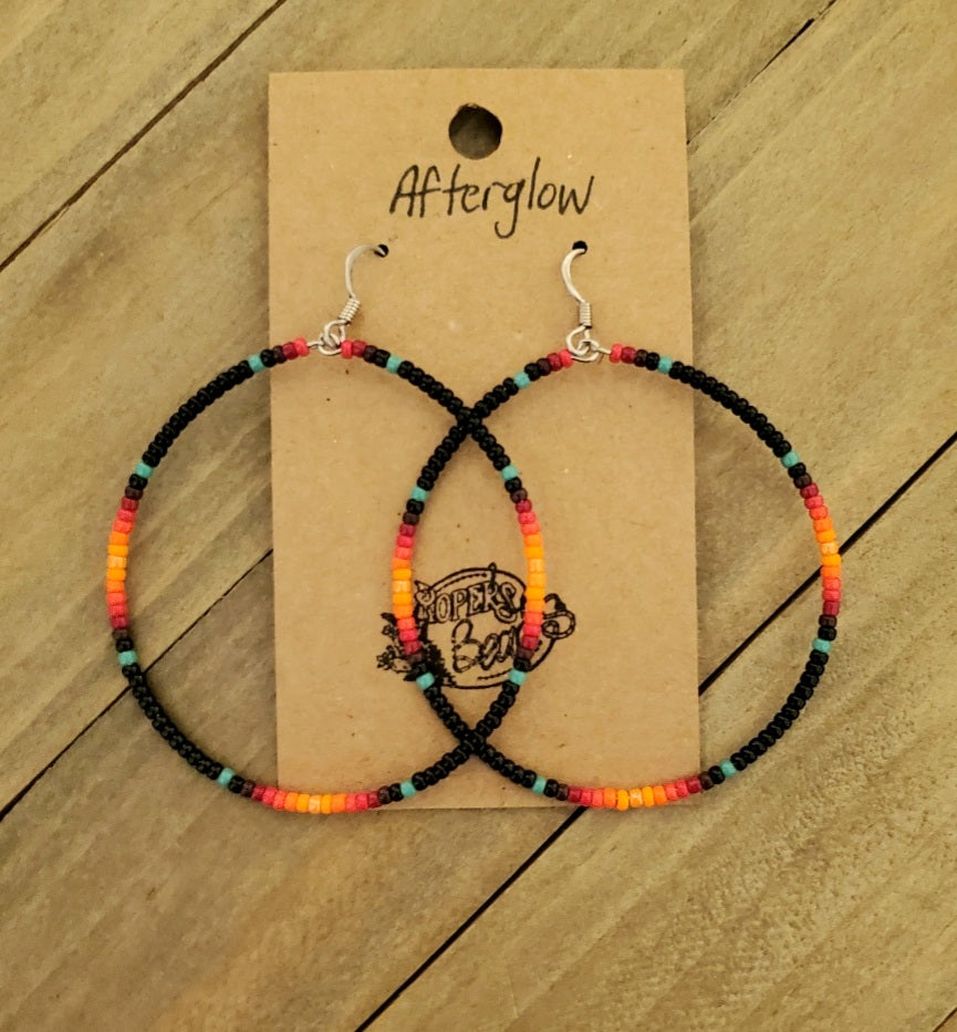 Afterglow Large Hoop Earrings Choice of Size