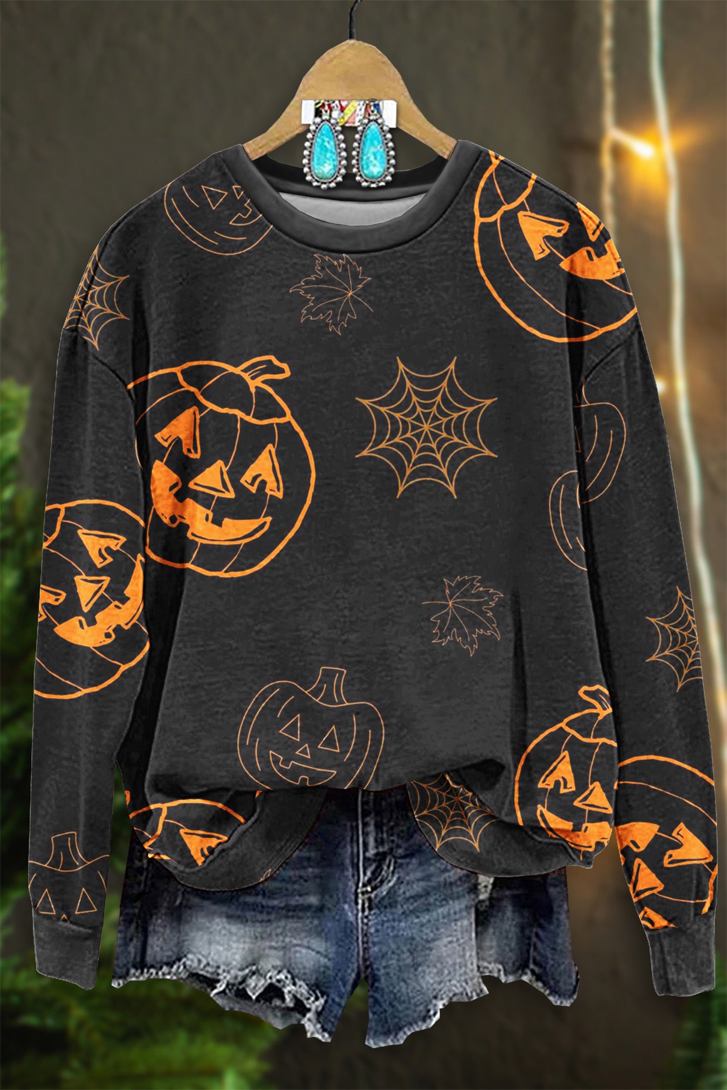 Halloween Pumpkin Sweatshirt