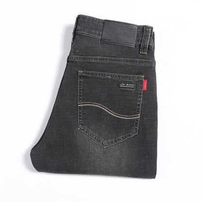 Fit Washed Black Jeans