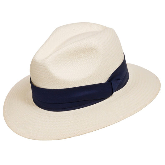 H&F Fedora Straw Panama straw hat