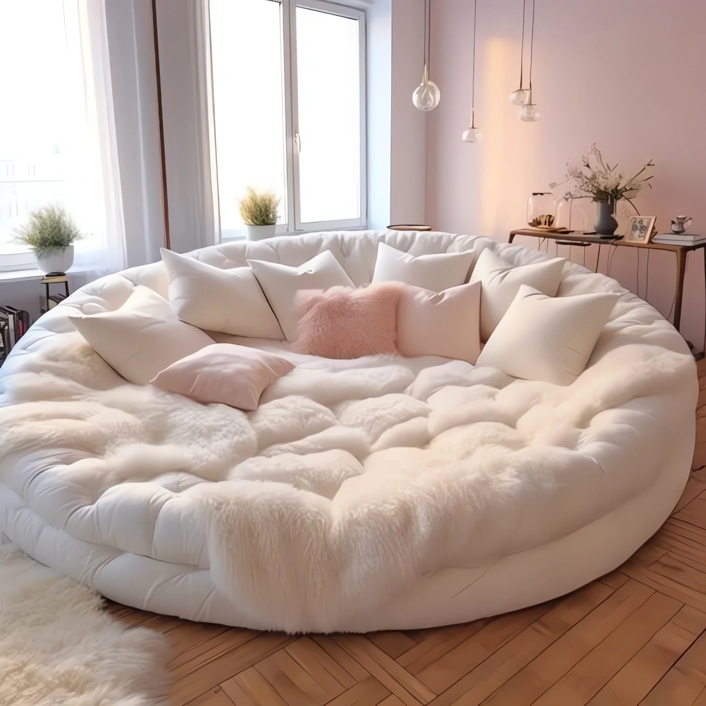 Giant Circular Movie Sofas