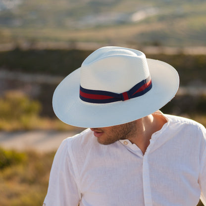 The Safari - Wide Brim Teardrop Panama Hat - Harder Wearing-FREE SHIPPING