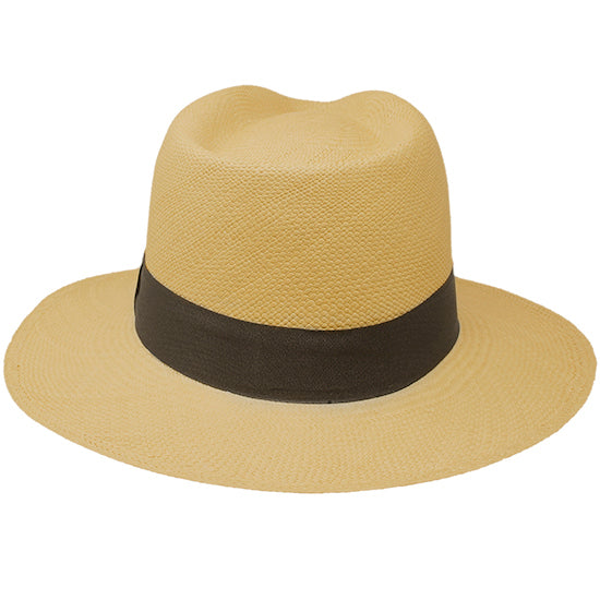 "Zack" - Light Brown-Women handmade Panama Hats