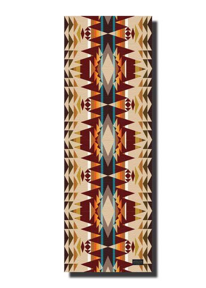 Ascend Yoga Mat Pendleton Crescent Butte Mat by Yune Yoga