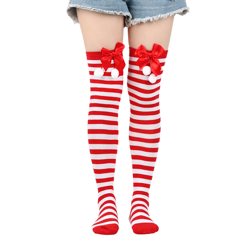 Christmas Cos Bow Stockings