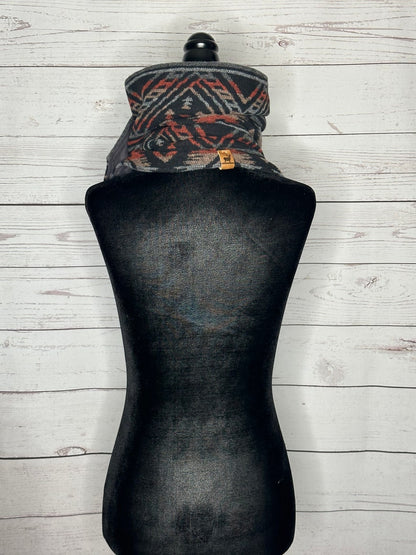 Women's Granite Western Aztec Warm Neck Hood