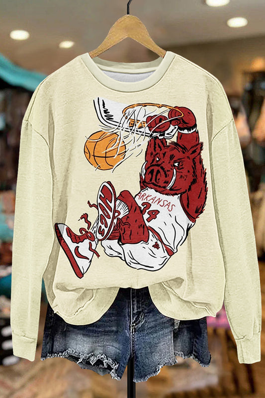 Arkansas March Madness Basketball Sweatshirt