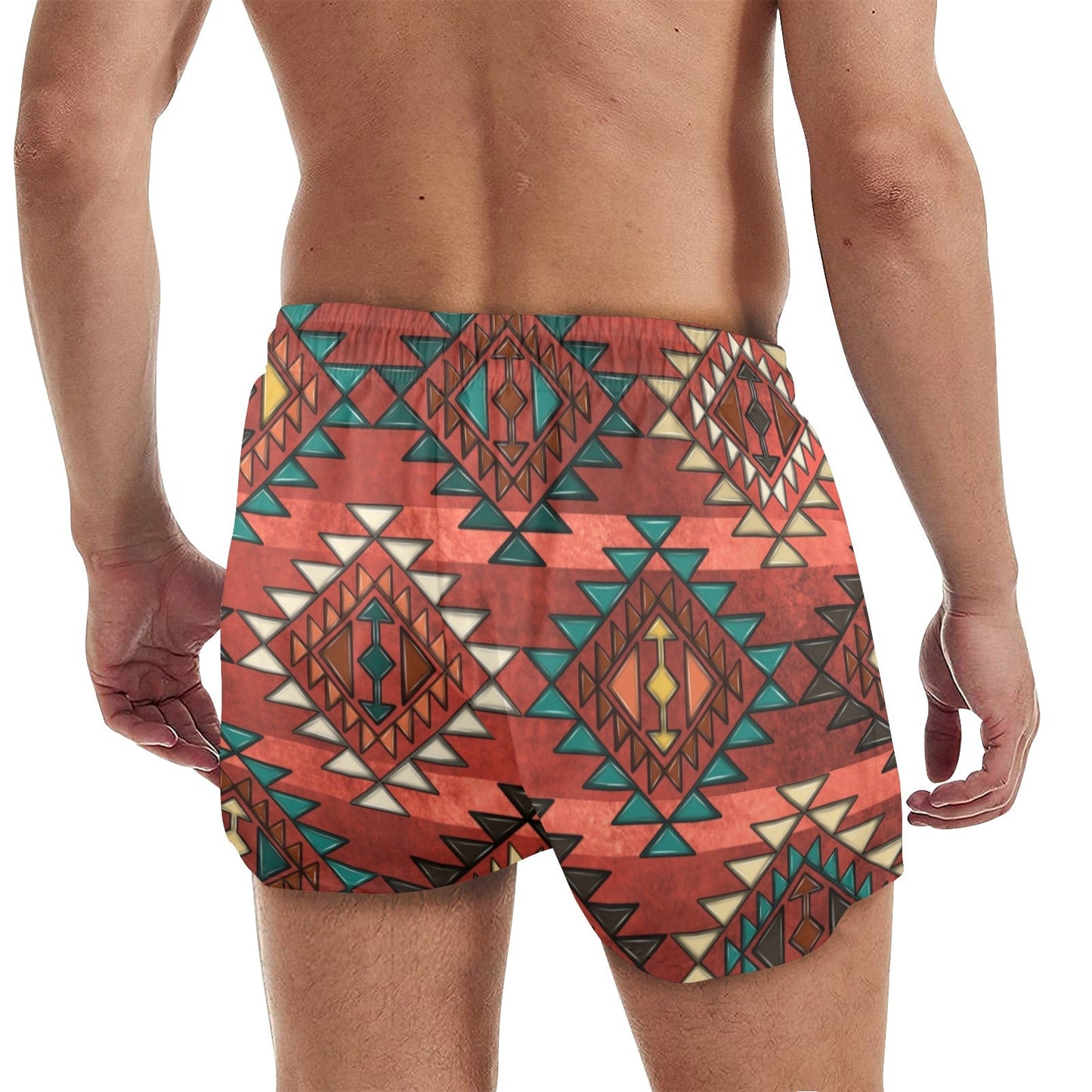 Mullet Cowboy Adobe Aztec Beach Shorts