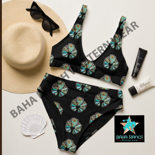 Yeehaw Black Naja Bikini