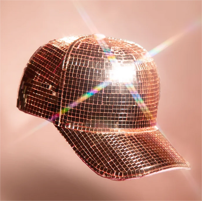 Disco ball Mirror Hat - Diamonds[Buy 2 get free shipping&Box packing]