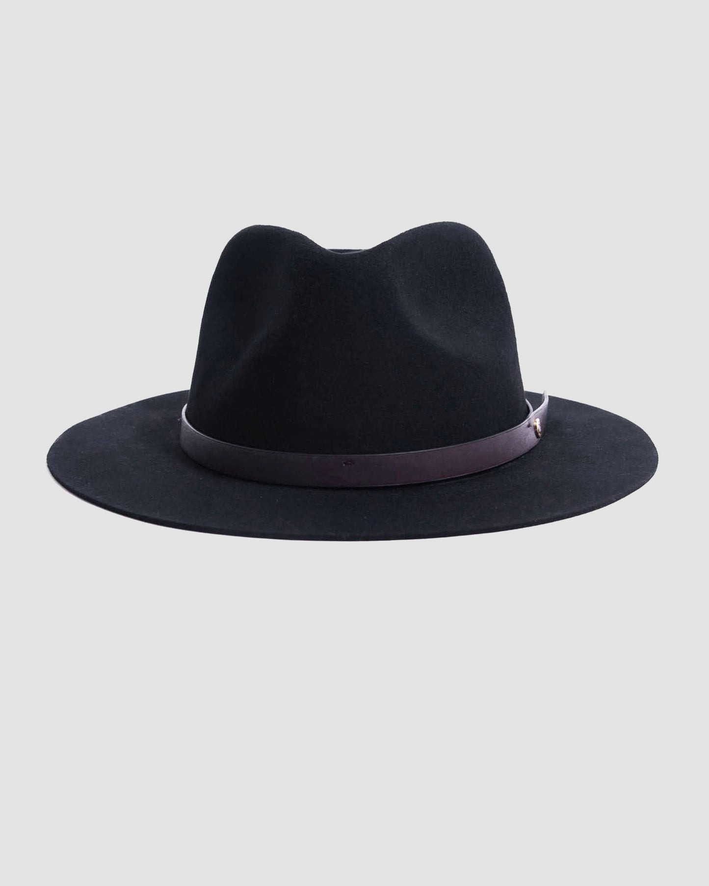 Griffin Fedora – Black [Fast shipping and box packing]