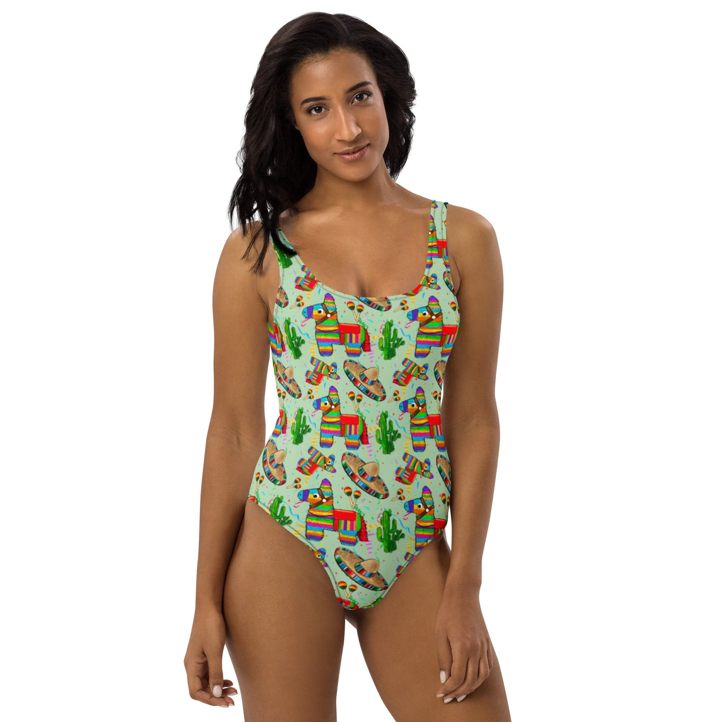 Yeehaw Cinco De Mayo One-Piece Swimsuit