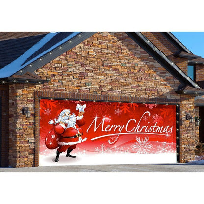 Christmas Mural for Garage Door