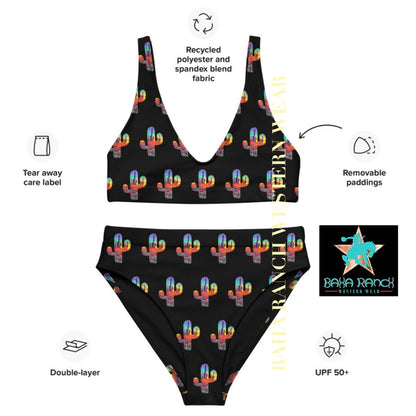 Yeehaw Sunset Cactus Bikini