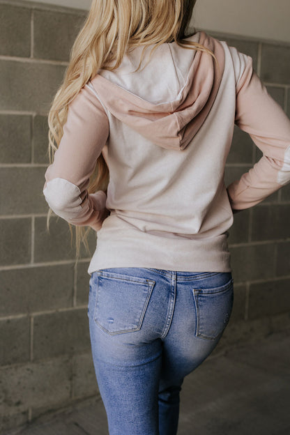 Ampersand Avenue HalfZip Sweatshirt - Rose To The Occasion