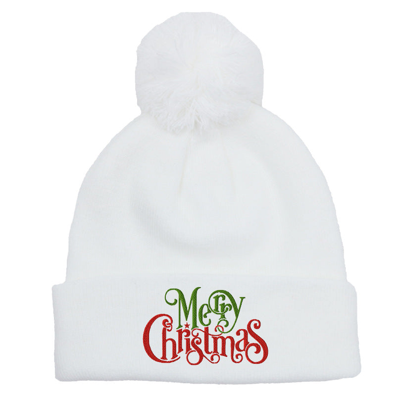 Merry Christmas Santa Knitted Hat