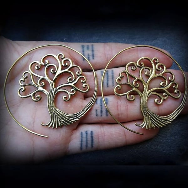 Promotion 75% OFF🎁Tree of Life Earrings