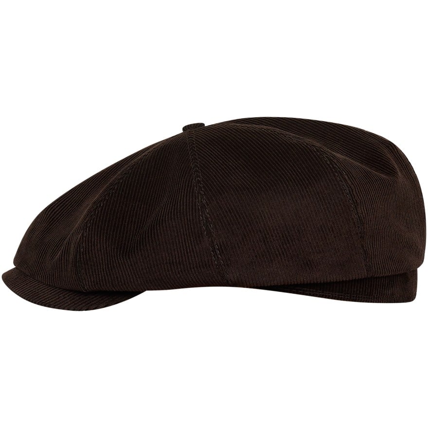 [NEW!]PEAKED CAPS Genuine Scottish Harris Tweed 8 Panels Man Cap-Shelby Corduroy