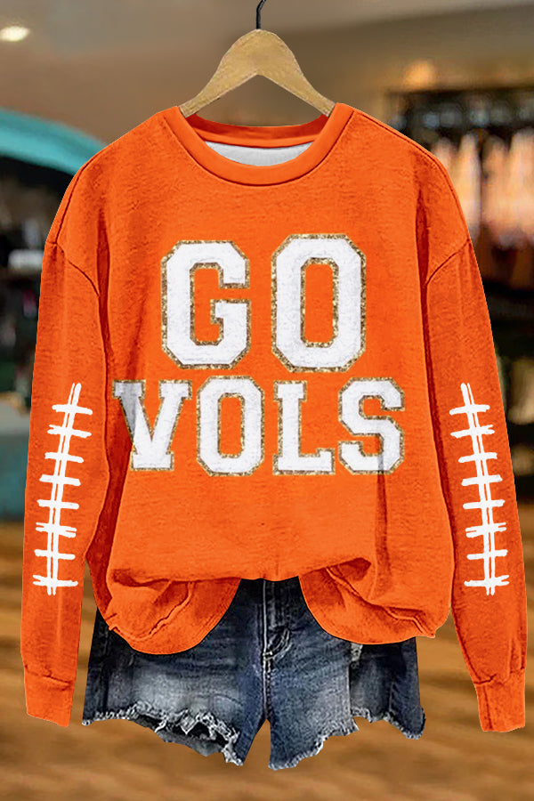 Tennessee Vols Football Gameday Print Sweatshirt